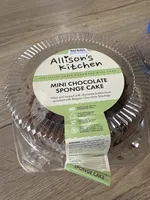Mini Chocolate Sponge Cake