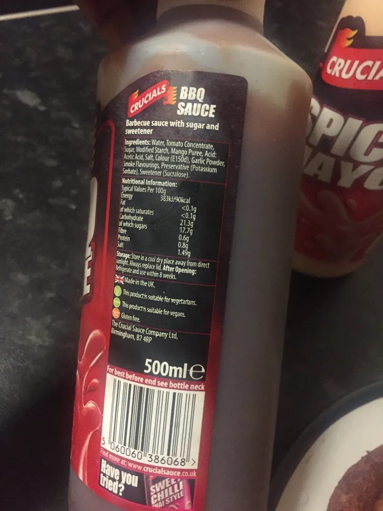 Crucials BBQ Sauce