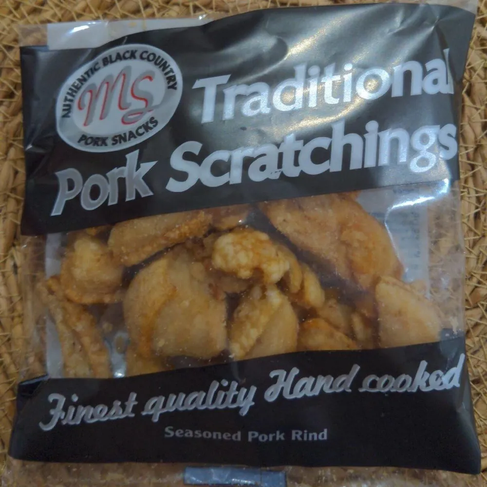 Traditional pork scratchings