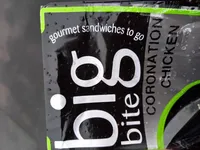 Big bite coronation chicken sandwich