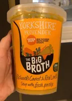 Richard’s carrot and lentil soup with fresh parsley