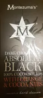 Dark chocolate 100% with orange & cocoa nibs
