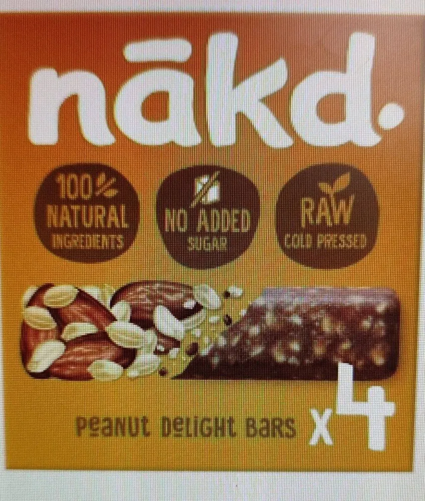 Barres cacahuètes raw barre de fruits et noix