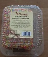 School Cake x 4 Decorated Madeira
