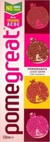 PomeGreat Pomegranate Juice Drink with Sweetener 1 Litre
