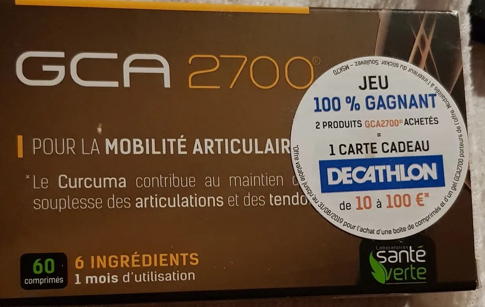 Santé Verte Gca 2700 60 Comprimés