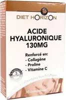 Acide Hyaluronique 130MG - 30 Comprimés - Diet Horizon