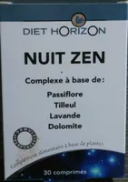 Nuit Zen - 30 Comprimés - Diet Horizon