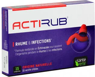 Santé Verte Actirub 15 Comprimés