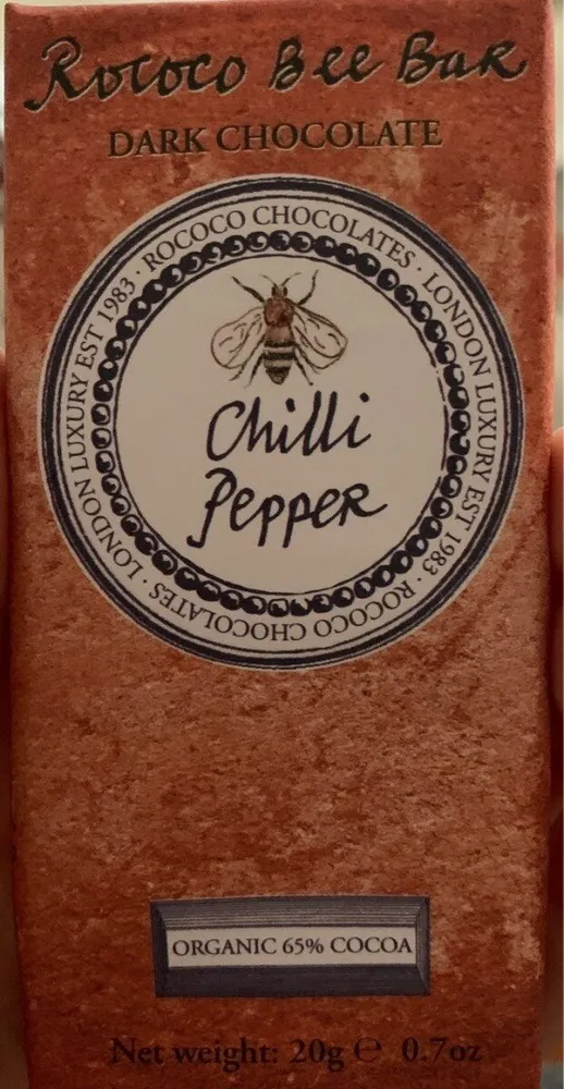 Chilli pepper chocolate