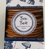 Rococo chocolate sea salt milk chocolate thins