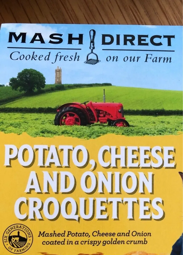 Potato, Cheese and Onion Croquettes
