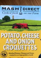 Potato, Cheese and Onion Croquettes