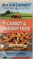 Carrot & parsnip fries