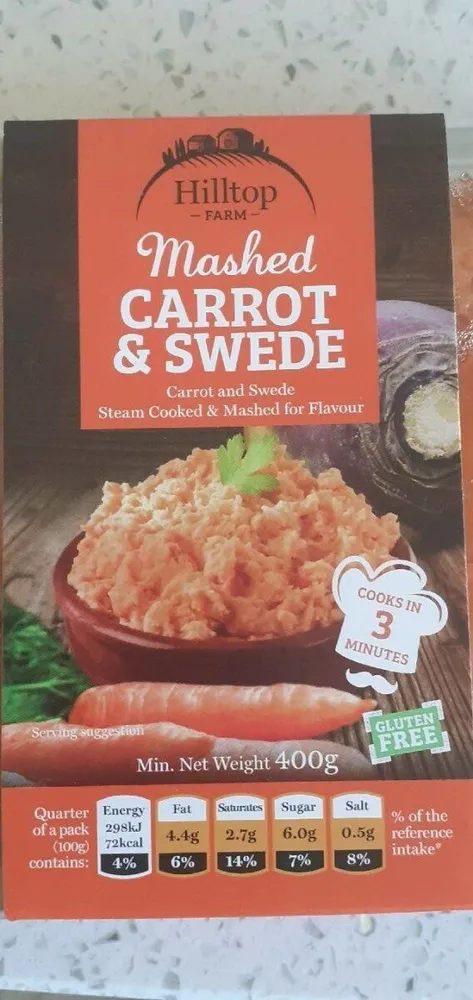 Mashed Carrots & Swede
