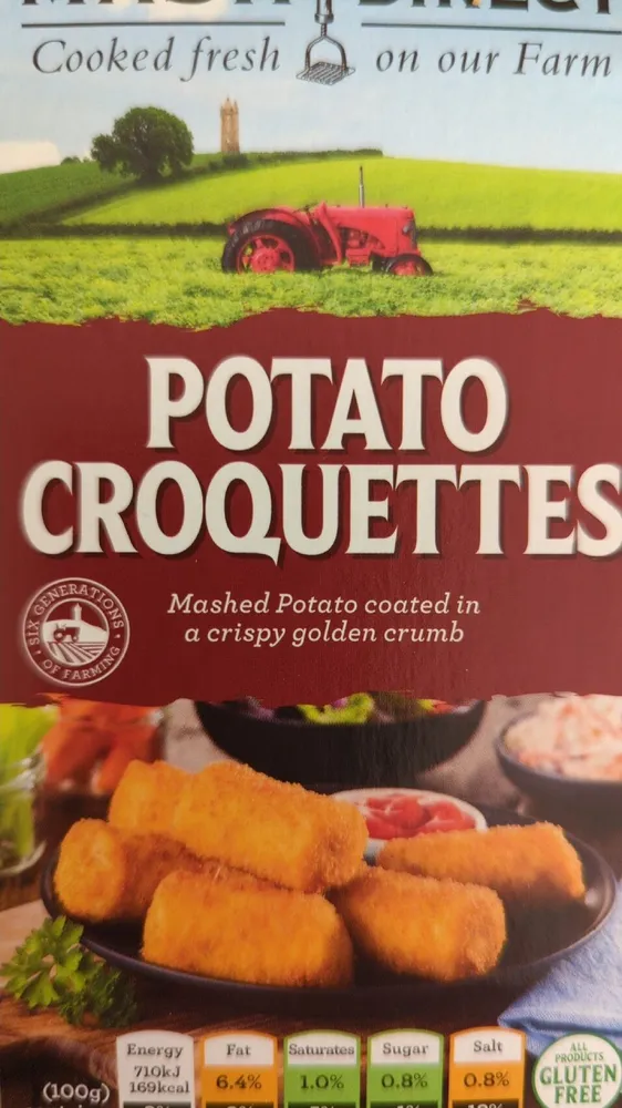 Potatoe croquettes
