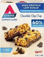 Chocolate Chip Crisp Bar 5 x