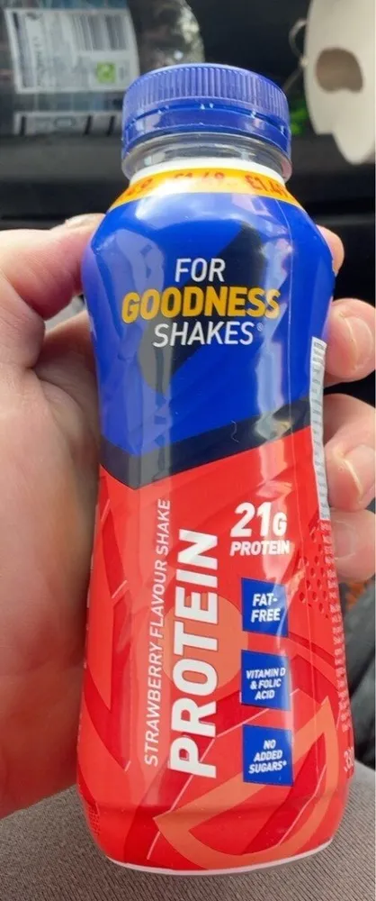 For goodness shakes