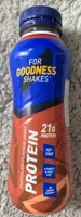 Chocolate flavour shake protein