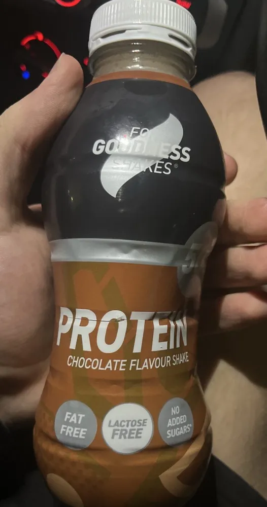 Chocolate protein shake