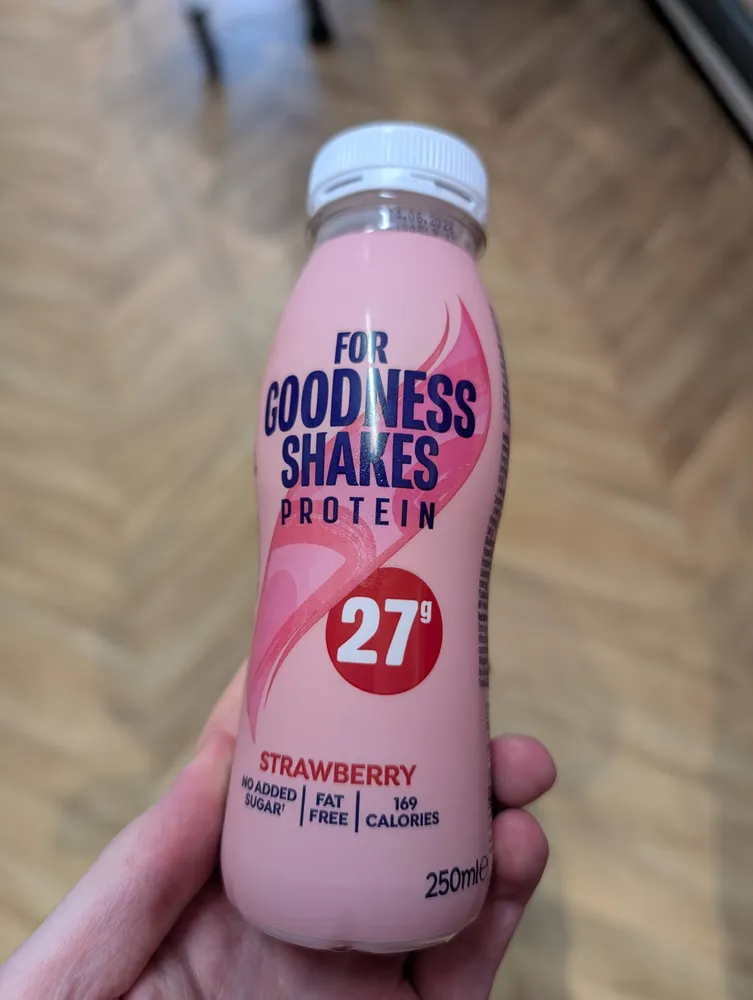 Protein Strawberry Shake