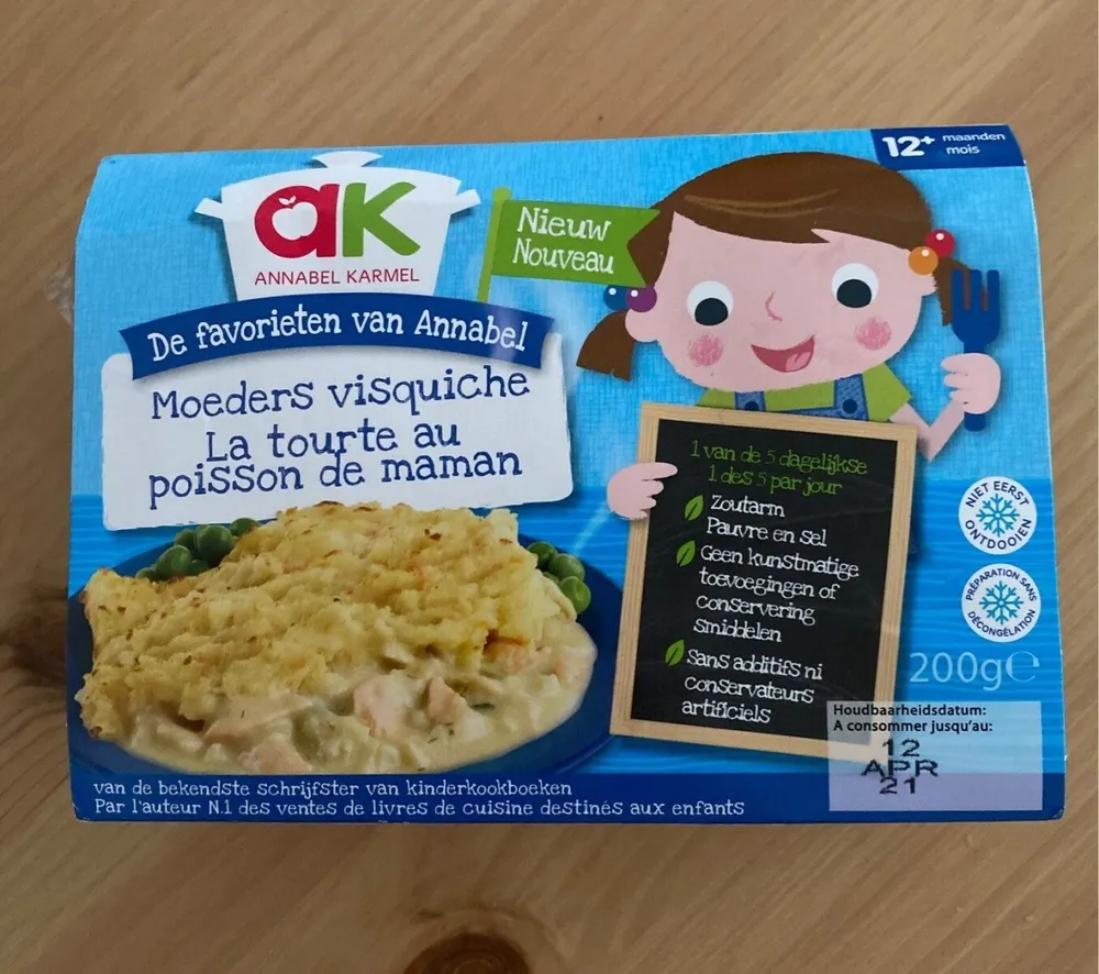 La tourte au poisson de maman