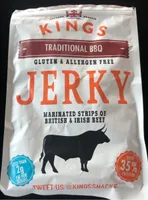Kings Traditional BBQ Beef Jerky