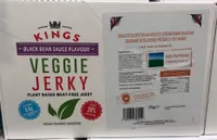 Veggie jerky black bean