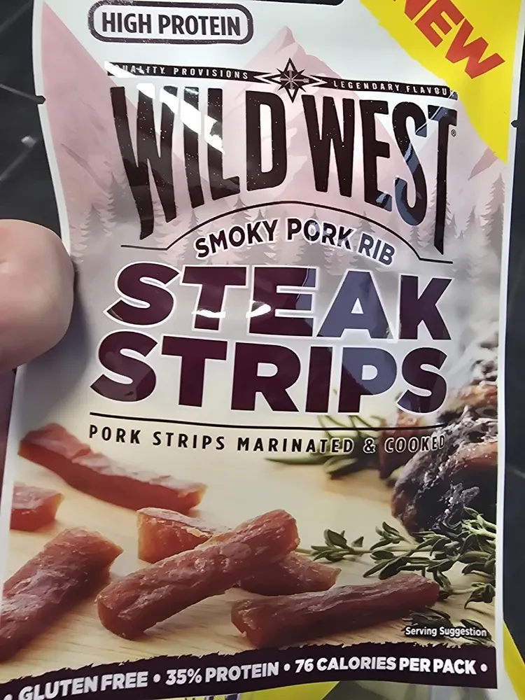 Wild west smoky pork rib