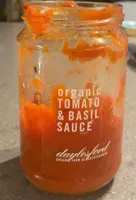 Organic tomato & basil sauce