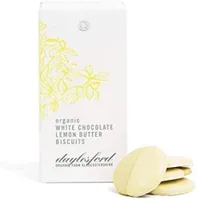 Organic white chocolate lemon butter biscuits