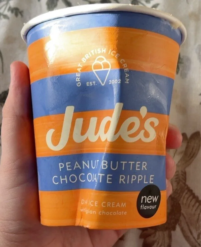 Jude’s Peanut Butter Chocolate Ripple