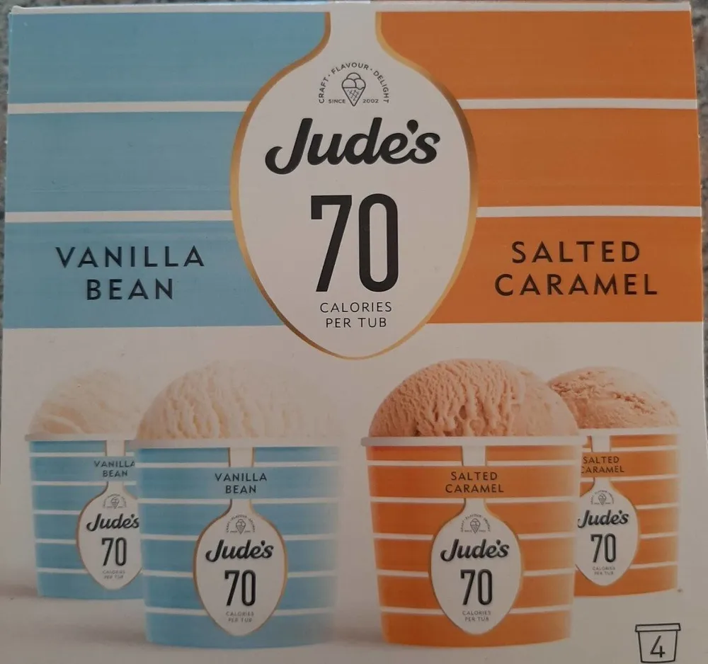 Jude's 70 Vanilla Bean Salted Caramel