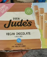 Little Jude's vegan chocolate lollies