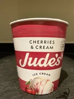 cherries & cream ice cream