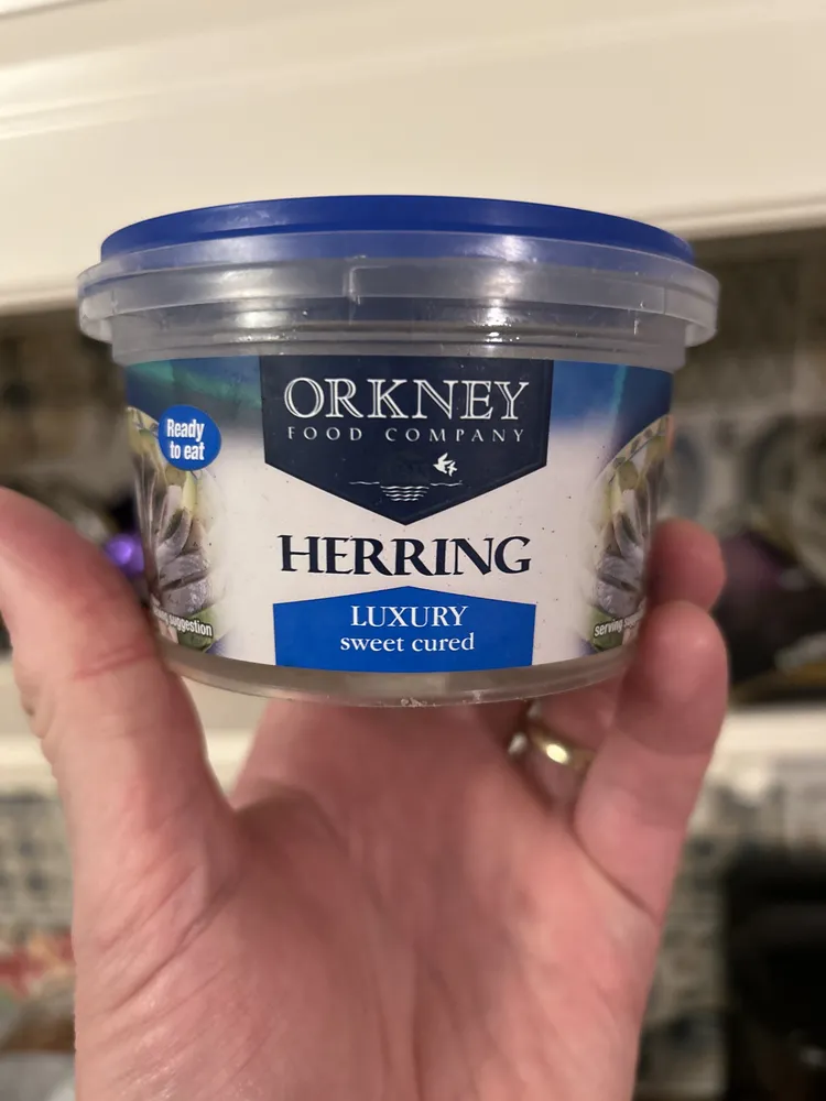 Orkney herring sweet cured