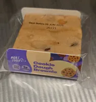 cookie dough brownie