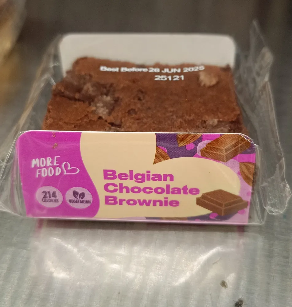 Belgian choc brownie
