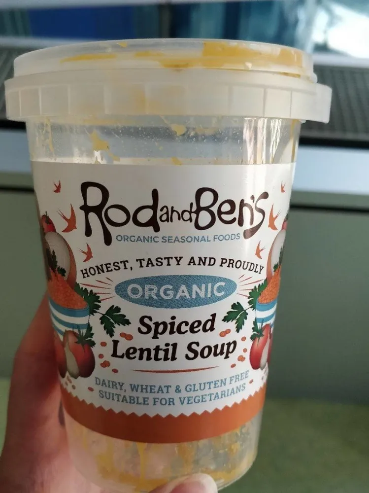 Spiced lentil soup