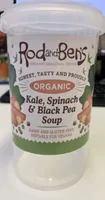 Organic Kale, Spinach & Black Pea Soup
