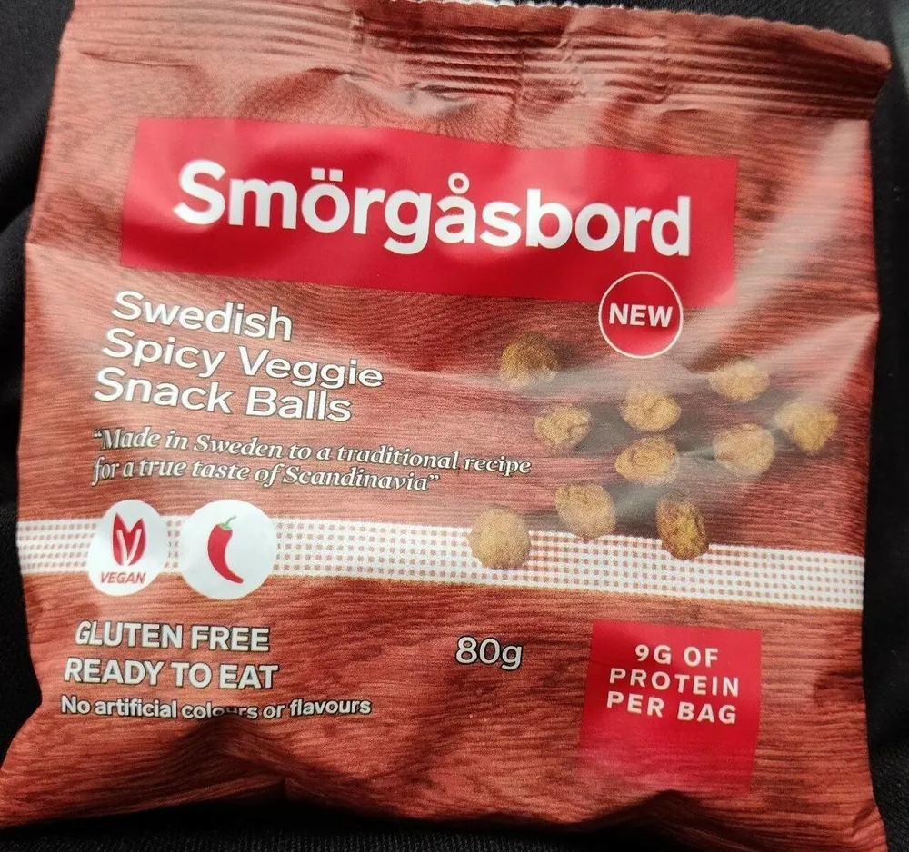 Swedish Spicy Veggie Snack Balls