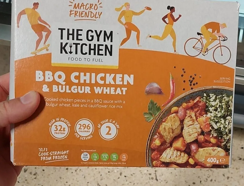 BBQ chicken and bulgur