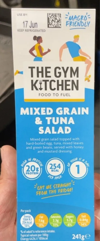 Mixed grain and tuna salad