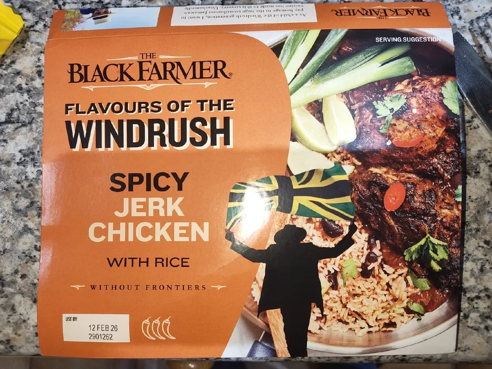 Black Farmer Jerk Chicken With Rice