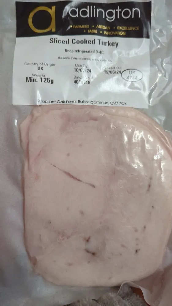 Co-op Sliced Cooked Turkey