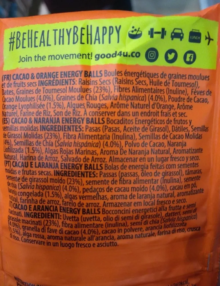 Energy balls