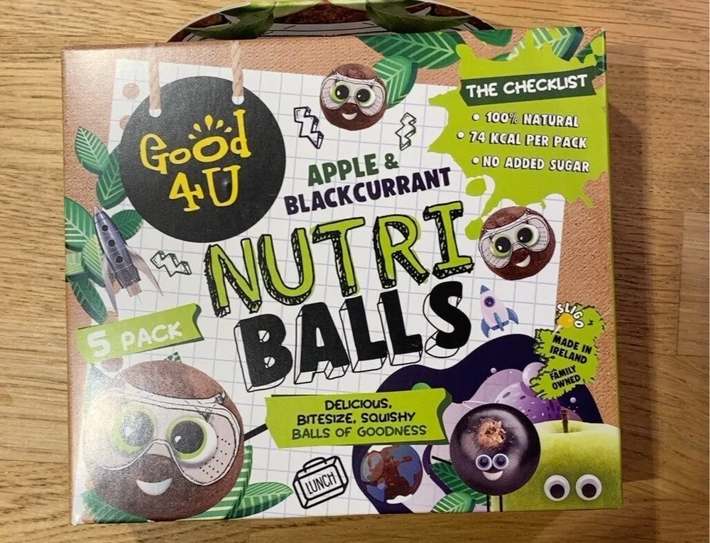 Apple & Blackcurrant Nutriballs
