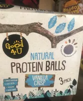 Natural Protein Balls Vanilla Crisp