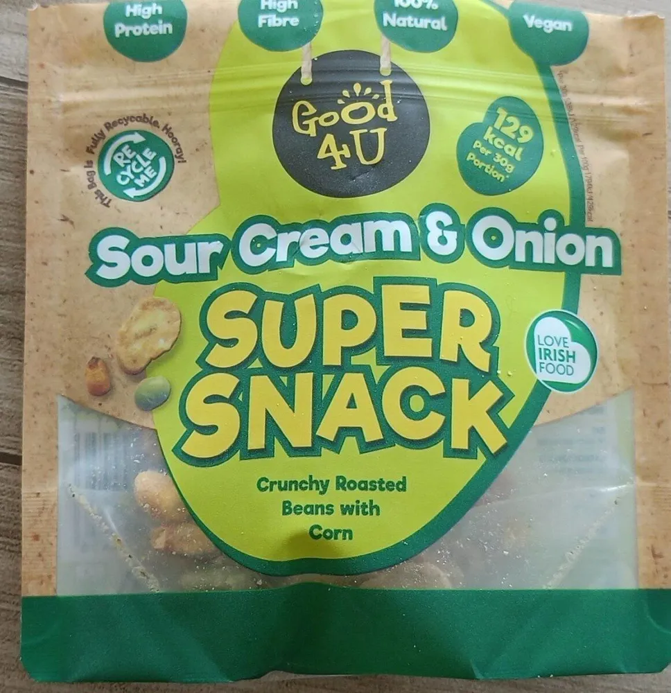 Sour cream and onion super snack