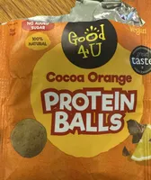 ADDED SUGAR 00% TURAL Good 4U Vegan Cocoa Orange P